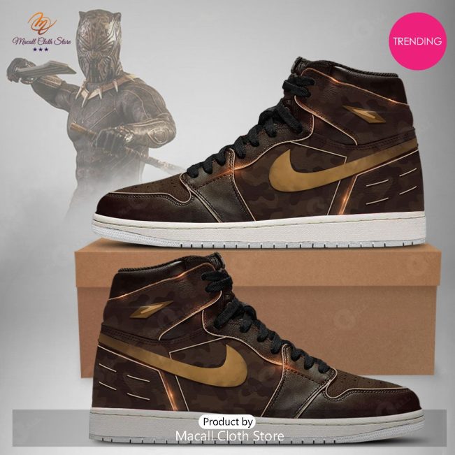 [TRENDING EDITION] Marvel Villain Killmonger Air Jordan High Top Sneaker - soulcals