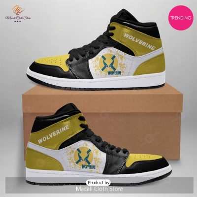 [TRENDING EDITION] Marvel Wolverine Air Jordan High Top Sneaker - soulcals