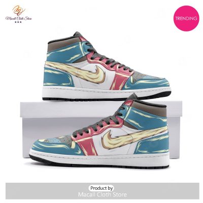 [TRENDING EDITION] Mega Lucario Pokemon Air Jordan High Top Sneaker - soulcals