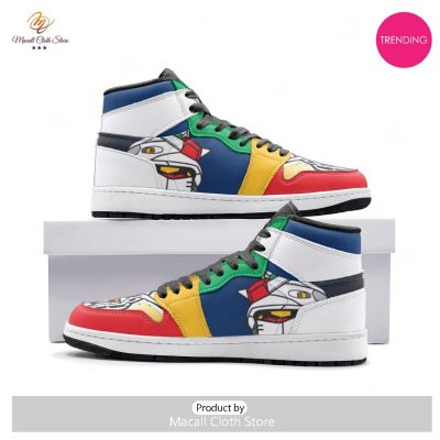 [TRENDING EDITION] Mobile Zeta Gundam Air Jordan High Top Sneaker - soulcals