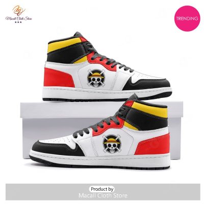 [TRENDING EDITION] Monkey D. Luffy One Piece Air Jordan High Top Sneaker - soulcals