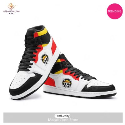 [TRENDING EDITION] Monkey D. Luffy One Piece Air Jordan High Top Sneaker - soulcals