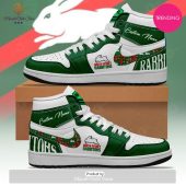 [TRENDING EDITION] NRL South Sydney Rabbitohs Personalize Air Jordan High Top Sneaker - soulcals