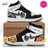 [TRENDING EDITION] Personalized Collingwood Magpies Gifts For AFL Fans Air Jordan High Top Sneaker - soulcals