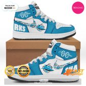 [TRENDING EDITION] Personalized Cronulla-Sutherland Sharks NRL Sports Gift Air Jordan High Top Sneaker - soulcals