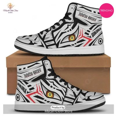 [TRENDING EDITION] Personalized King Sukuna Air Jordan High Top Sneaker For Jujutsu Kaisen Fans - soulcals