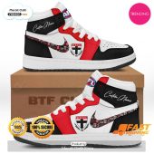 [TRENDING EDITION] Personalized St Kilda Football Gifts For Fans Air Jordan High Top Sneaker - soulcals