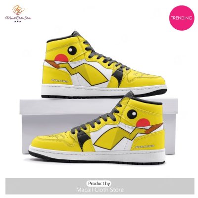 [TRENDING EDITION] Pikachu Starter Pokemon Pokemon Air Jordan High Top Sneaker - soulcals