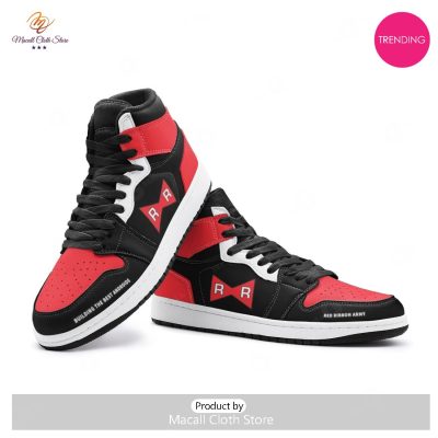 [TRENDING EDITION] Red Ribbon Dragon Ball Air Jordan High Top Sneaker - soulcals
