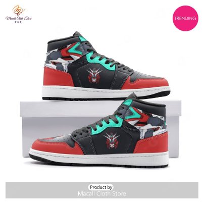 [TRENDING EDITION] RX-93-V2 Gundam Luxury Air Jordan High Top Sneaker - soulcals