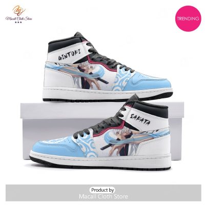 [TRENDING EDITION] Sakata Gintoki Gintama Air Jordan High Top Sneaker - soulcals