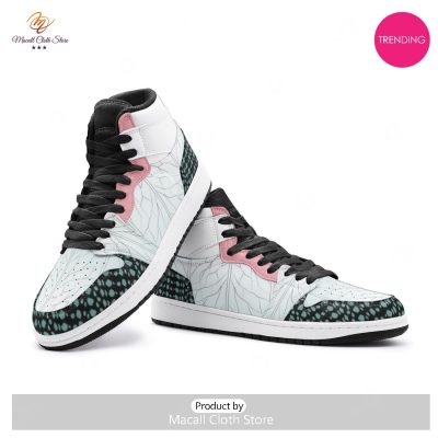 [TRENDING EDITION] Shinobu Kocho Demon Slayer Luxury Air Jordan High Top Sneaker - soulcals