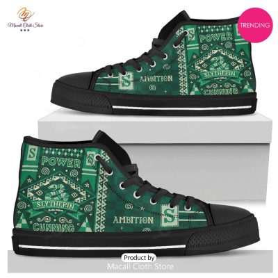 [TRENDING EDITION] Slytherin Shoes - Harry Potter Air Jordan High Top Sneaker - soulcals