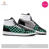 Trending Edition Tanjiro Kamado Demon Slayer Air Jordan High Top Sneaker 4 Hjd6q.jpg - demo10