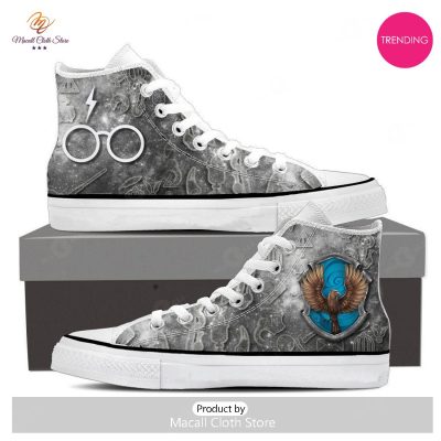 [TRENDING EDITION] The Ravenclaw Eagle Harry Potter Air Jordan High Top Sneaker - soulcals