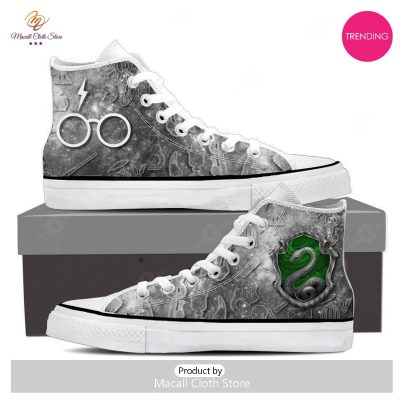 [TRENDING EDITION] The Slytherin Snake Harry Potter Air Jordan High Top Sneaker - soulcals