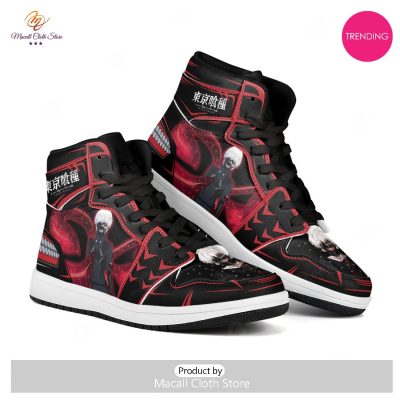 [TRENDING EDITION] Tokyo Ghoul Ken Kaneki Kagune Air Jordan High Top Sneaker For Fans - soulcals