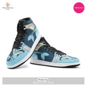 [trending Edition] Vaporeon Pokemon Air Jordan High Top Sneaker Long Time - demo10