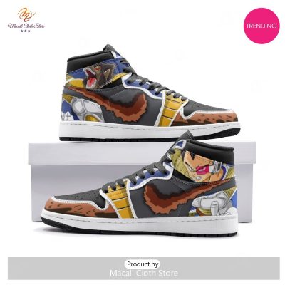 [TRENDING EDITION] Vegeta and Great Ape Dragon Ball Air Jordan High Top Sneaker - soulcals