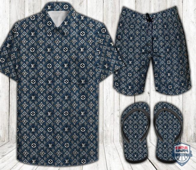 Louis Vuitton Combo Hawaiian Shirt And Short 30 - Hot Sale 2025