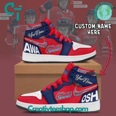 OHL Oshawa Generals Air Jordan 1 Sneakers - soulcals.com