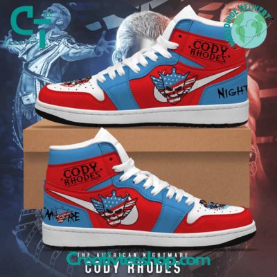 Cody Rhodes The American Nightmare Air Jordan 1 Sneaker - soulcals.com