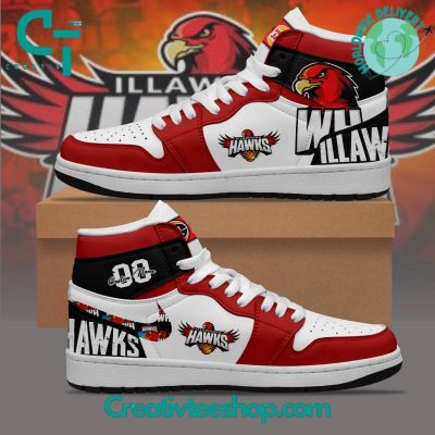 NBL Illawarra Hawks Personalized Air Jordan 1 Sneaker - soulcals.com