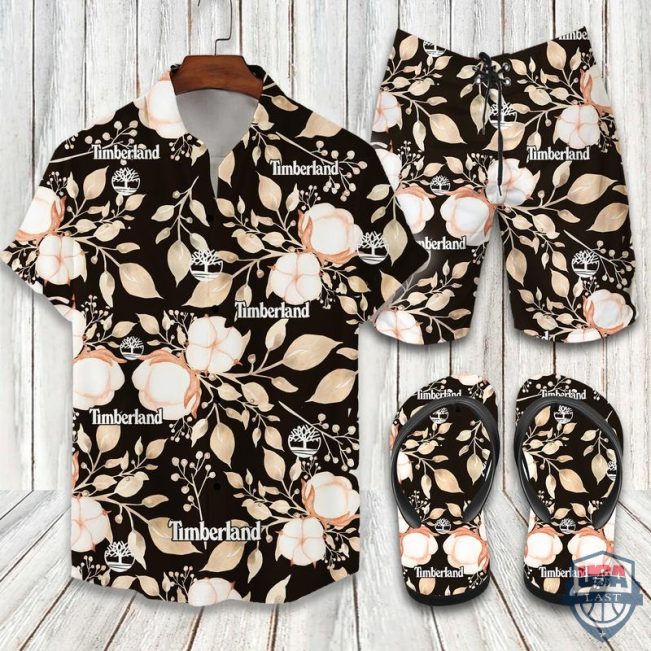 Timberland Hawaiian Shirt Beach Short - Hot Sale 2025