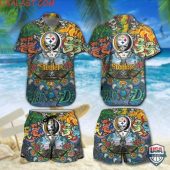 Xw9aqnxo T260422 35xxxnfl Pittsburgh Steelers Grateful Dead Bears Hawaiian Shirt And Shorts 3.jpg - demo10