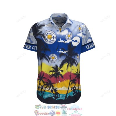 Leicester City Fc Palm Tree Hawaiian Shirt Beach Shorts - Hot Sale 2025