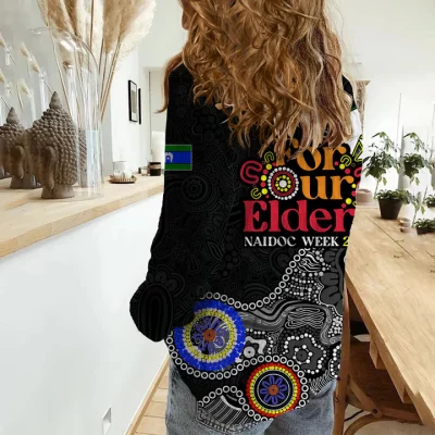 Penrith Panthers Mascot NRL Casual Shirt NAIDOC 2023 Patterns LT6