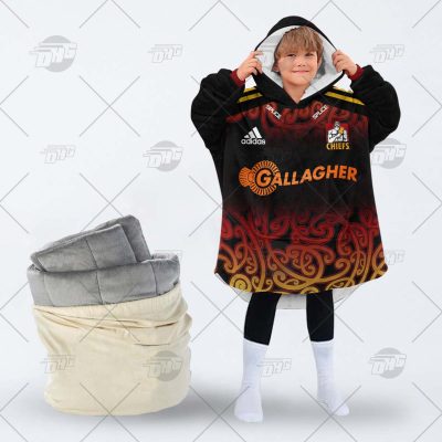 Personalised Super Rugby CHIEFS oodie blanket hoodie snuggie hoodies