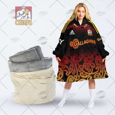 Personalised Super Rugby CHIEFS oodie blanket hoodie snuggie hoodies