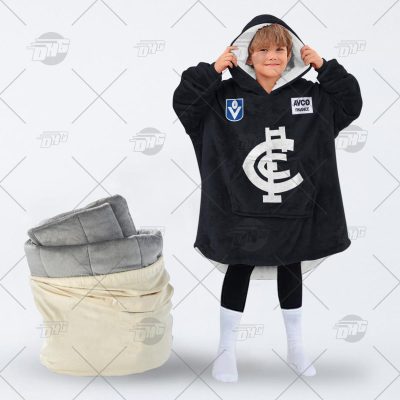 Personalised AFL Vintage Heritage Guernsey CARLTON BLUES 1987 oodie blanket hoodie snuggie hoodies