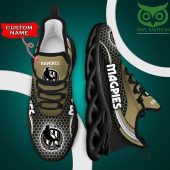 Collingwood Magpies Luxury AFL Custom name Max Soul Shoes