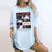 Kpop Girl Group Members Shirt, Girl Group T-Shirt, Gift For Fans, 2025 World Tour Shirt, Music Lover, Kpop Merch Shirt