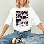 Kpop Girl Group Members Shirt, Girl Group T-Shirt, Gift For Fans, 2025 World Tour Shirt, Music Lover, Kpop Merch Shirt