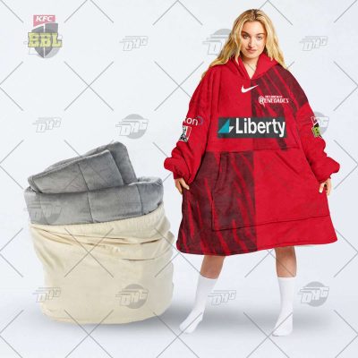 Personalised BBL Jersey Melbourne Renegades oodie blanket hoodie snuggie hoodies