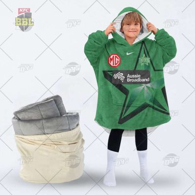 Personalised BBL Jersey Melbourne Stars oodie blanket hoodie snuggie hoodies