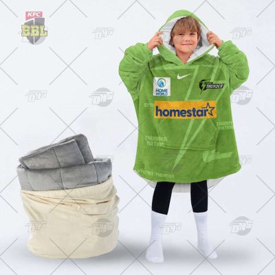 Personalised BBL Jersey Sydney Thunder oodie blanket hoodie snuggie hoodies