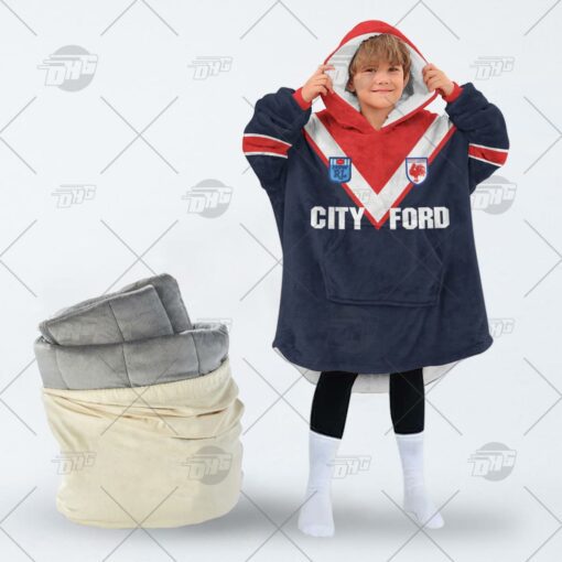 Personalised Vintage NRL Sydney Roosters retro jersey oodie blanket hoodie snuggie hoodies Personalised Vintage NRL Sydney Roosters retro jersey oodie blanket hoodie snuggie hoodies