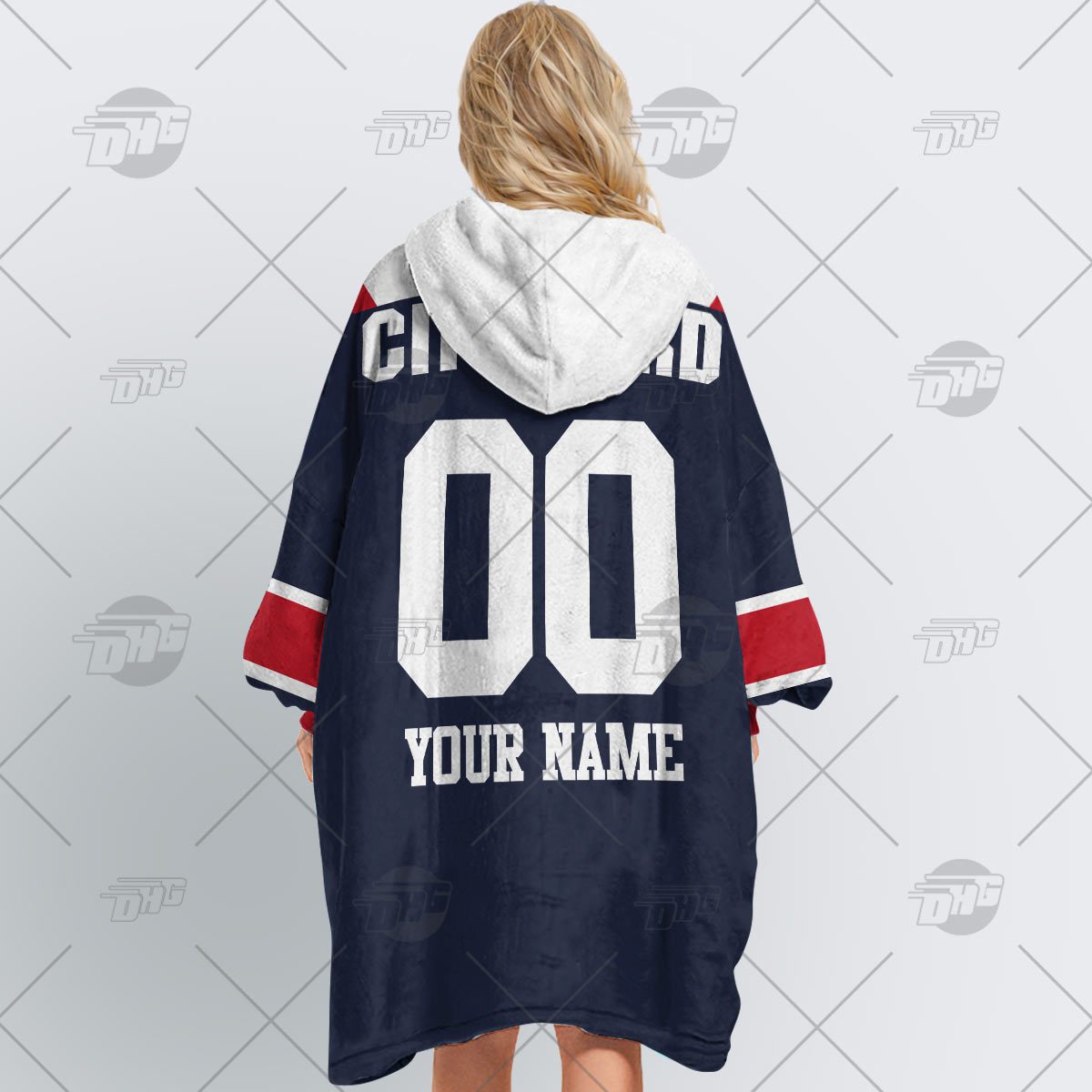 Personalised Vintage NRL Sydney Roosters retro jersey oodie blanket hoodie snuggie hoodies Personalised Vintage NRL Sydney Roosters retro jersey oodie blanket hoodie snuggie hoodies