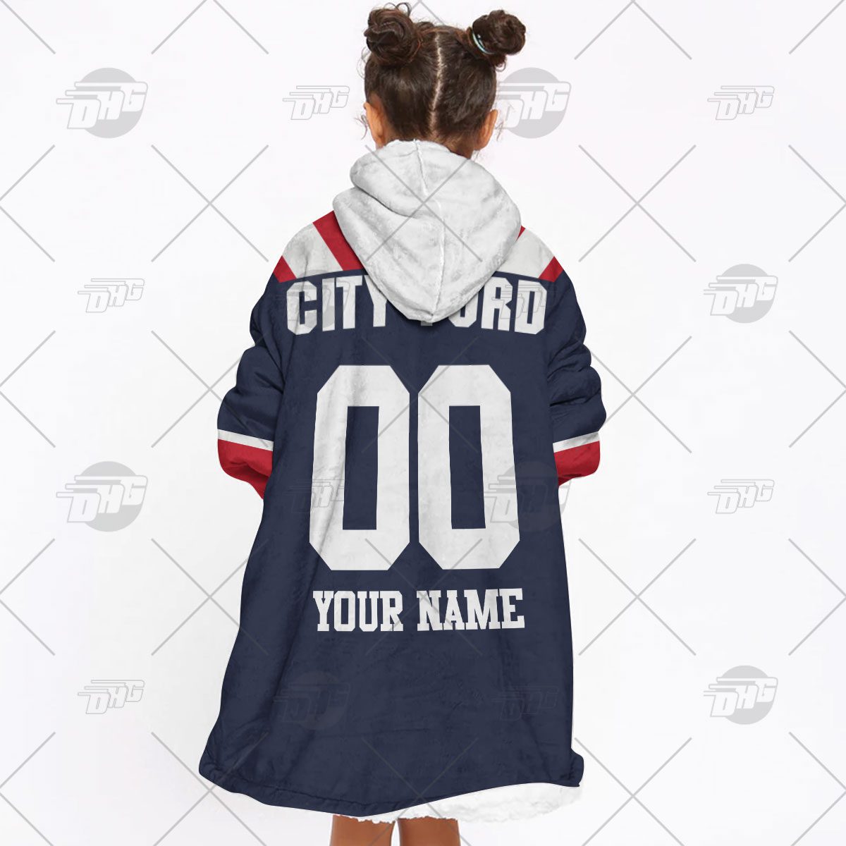 Personalised Vintage NRL Sydney Roosters retro jersey oodie blanket hoodie snuggie hoodies Personalised Vintage NRL Sydney Roosters retro jersey oodie blanket hoodie snuggie hoodies