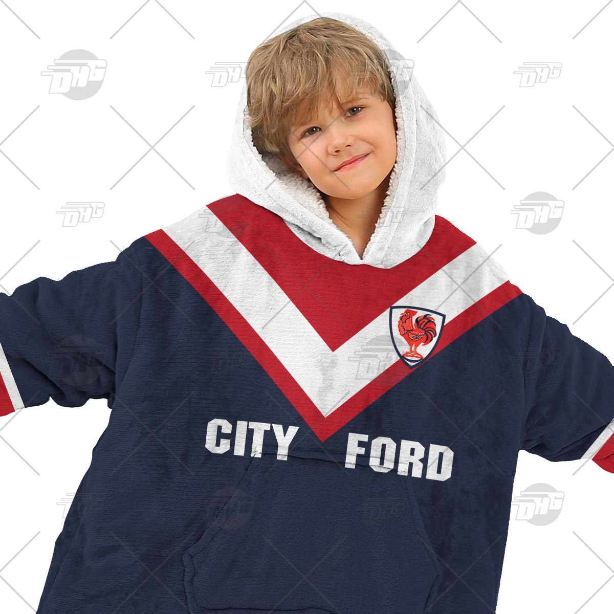 Personalised Vintage NRL Sydney Roosters retro jersey oodie blanket hoodie snuggie hoodies Personalised Vintage NRL Sydney Roosters retro jersey oodie blanket hoodie snuggie hoodies