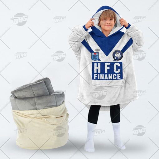 Personalised Vintage NRL Canterbury Bulldogs retro jersey oodie blanket hoodie snuggie hoodies Personalised Vintage NRL Canterbury Bulldogs retro jersey oodie blanket hoodie snuggie hoodies