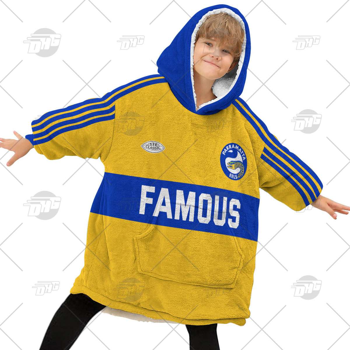 Personalised Vintage NRL Parramatta Eels retro jersey oodie blanket hoodie snuggie hoodies Personalised Vintage NRL Parramatta Eels retro jersey oodie blanket hoodie snuggie hoodies
