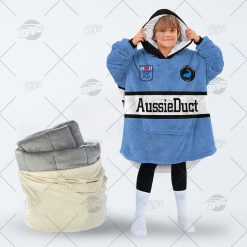 Personalised Vintage NRL Cronulla-Sutherland Sharks retro jersey oodie blanket hoodie snuggie hoodies Personalised Vintage NRL Cronulla-Sutherland Sharks retro jersey oodie blanket hoodie snuggie hoodies