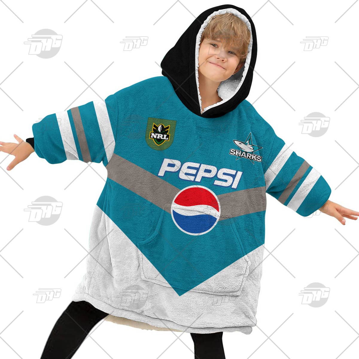 Personalised Vintage NRL Cronulla-Sutherland Sharks retro jersey oodie blanket hoodie snuggie hoodies Personalised Vintage NRL Cronulla-Sutherland Sharks retro jersey oodie blanket hoodie snuggie hoodies