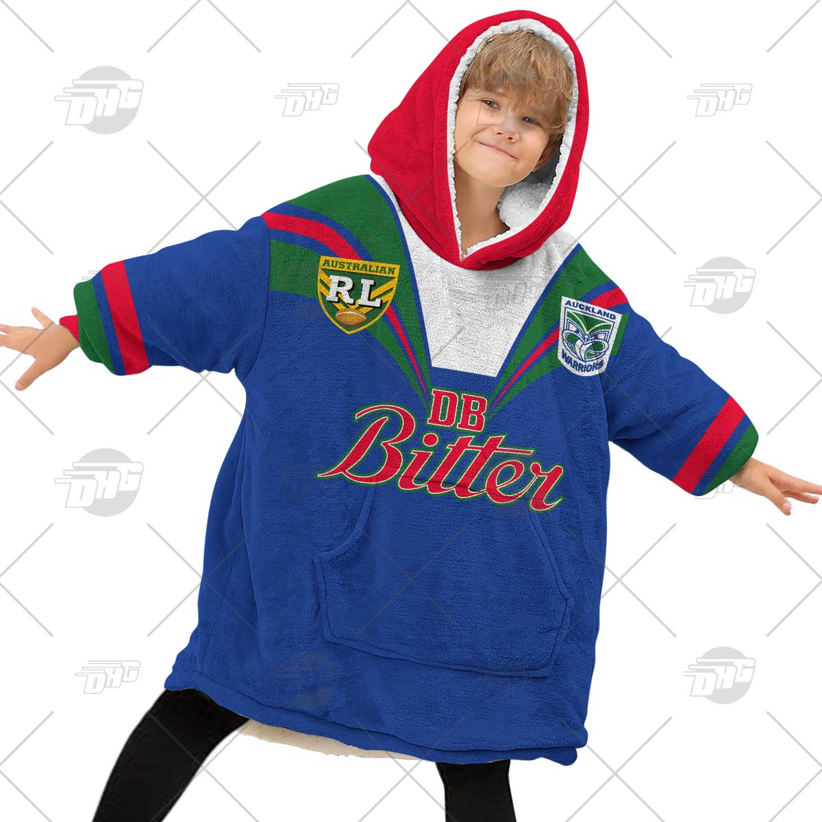 Personalised Vintage NRL New Zealand Warriors retro jersey oodie blanket hoodie snuggie hoodies Personalised Vintage NRL New Zealand Warriors retro jersey oodie blanket hoodie snuggie hoodies