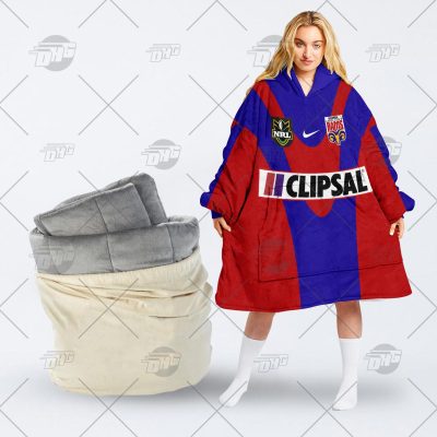 Personalised Vintage NRL Adelaide Rams retro jersey oodie blanket hoodie snuggie hoodies